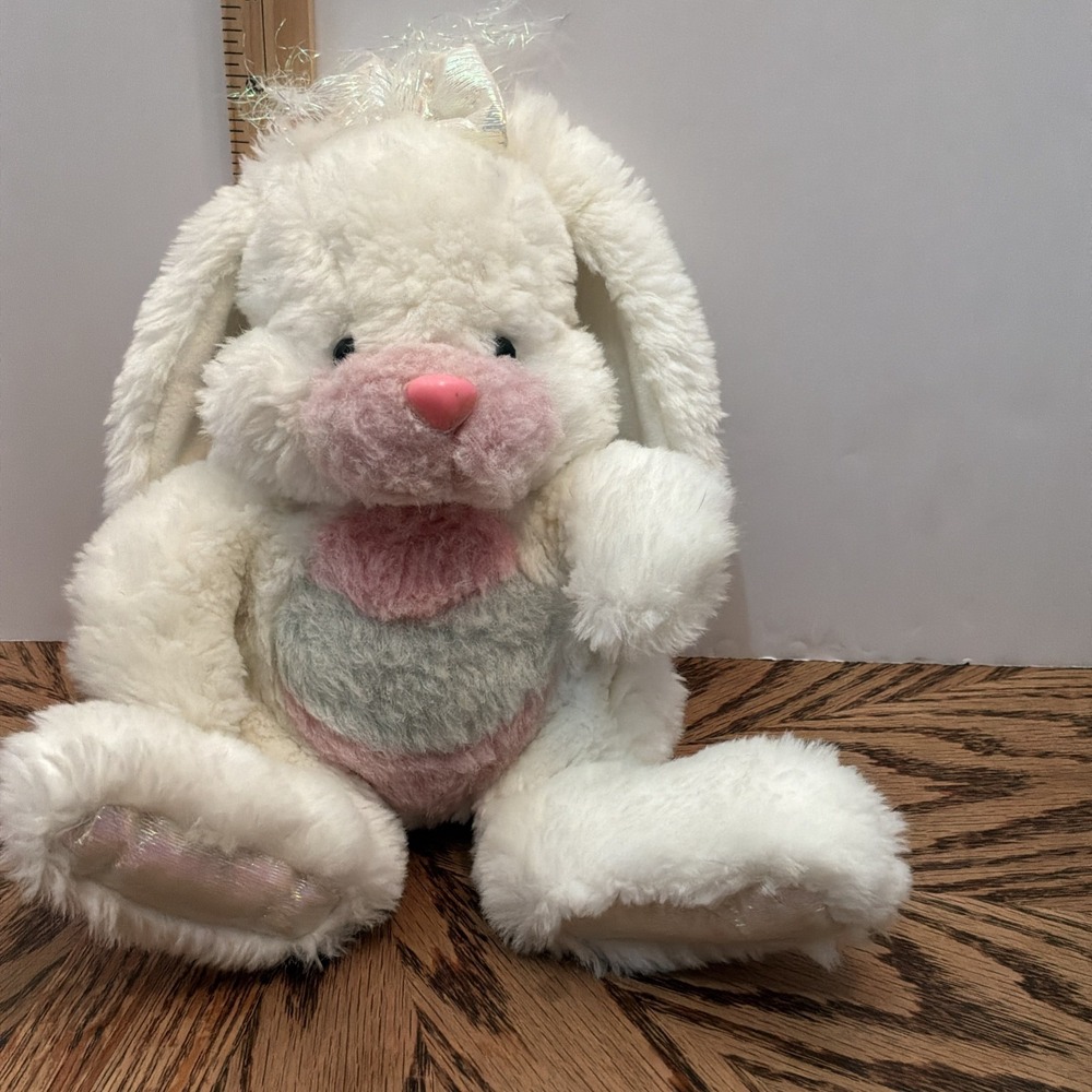 Vintage 1993 Mattel Ice Tickle‎ Bunny Rabbit Stuffed Plush